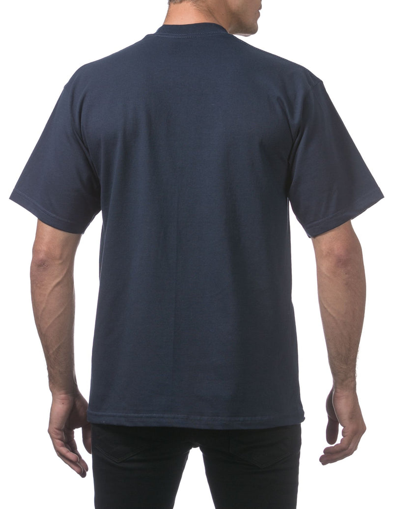 Pro Club Men's Longline Curved Hem Short Sleeve T-Shirt