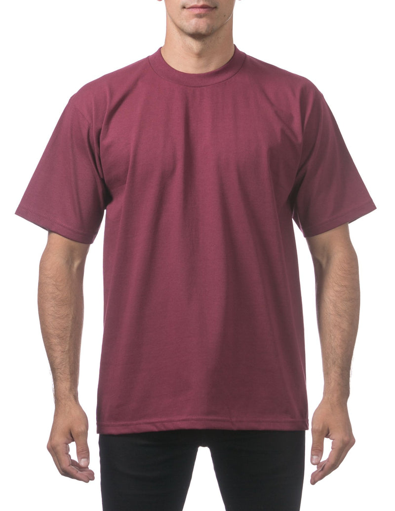 Pro Club Men's Longline Curved Hem Short Sleeve T-Shirt Medium